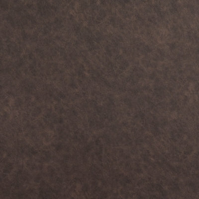Oversized Accent Ottoman In Solid Umber Fabric