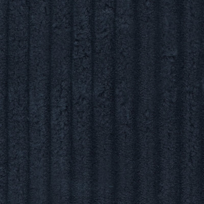 Recliner In Solid Navy Fabric