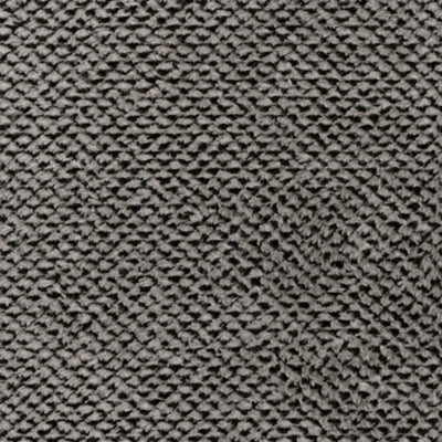 Ottoman In Solid Ash Fabric