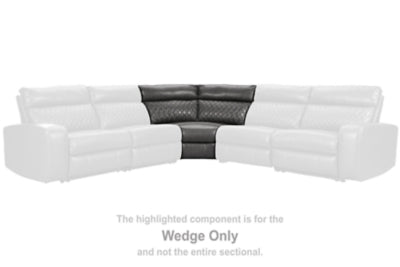 Wedge In Solid Gray Fabric