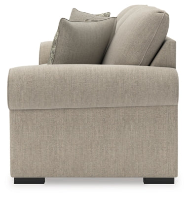 Sofa In Solid Heather Fabric