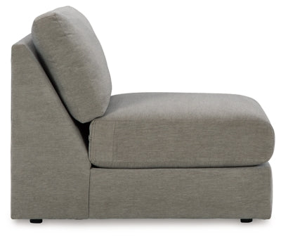 Armless Chair In Solid Ash Fabric