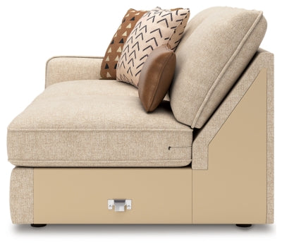 Left-Arm Facing Sofa In Solid Sand Fabric