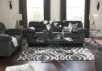 Sofa In Solid Granite Fabric