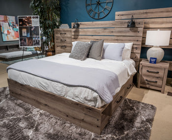 Graystorm Queen/King Side Storage with Rails