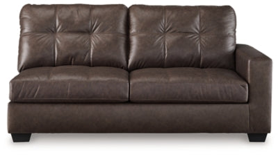 Right-Arm Facing Sofa In Solid Umber Fabric