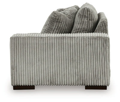 Right-Arm Facing Corner Chair In Solid Fog Fabric