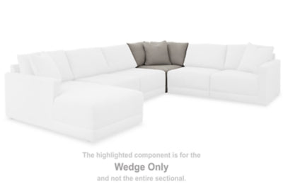 Wedge In Solid Shadow Fabric