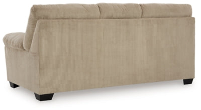 Sofa In Solid Sand Fabric