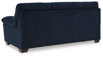 Sofa In Solid Navy Fabric