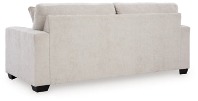 Sofa In Solid Stone Fabric