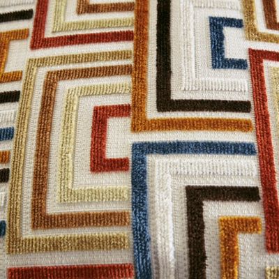 Sofa In Solid Stone Fabric