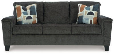 Sofa In Solid Dusk Fabric