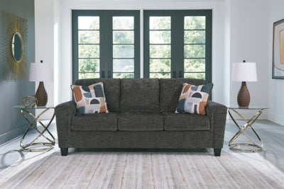 Sofa In Solid Dusk Fabric