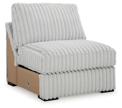 Armless Chair In Solid Alloy Fabric