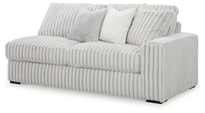 Right-Arm Facing Sofa In Solid Alloy Fabric