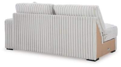 Right-Arm Facing Sofa In Solid Alloy Fabric