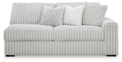 Right-Arm Facing Sofa In Solid Alloy Fabric