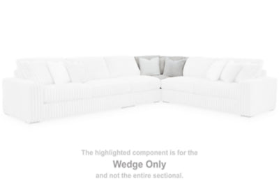 Wedge In Solid Alloy Fabric