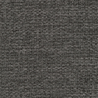 Oversized Accent Ottoman In Solid Charcoal Fabric