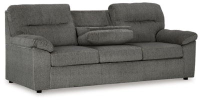 Sofa In Solid Mineral Fabric