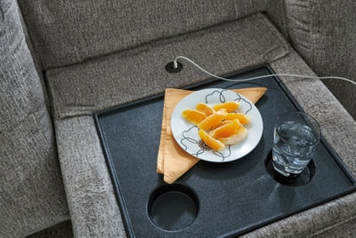 Sofa In Solid Mineral Fabric