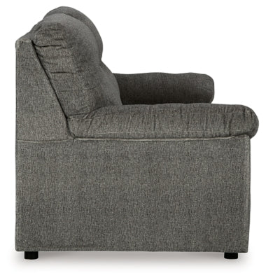 Sofa In Solid Mineral Fabric