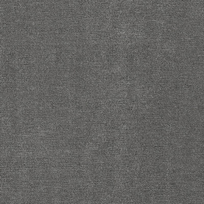 Oversized Accent Ottoman In Solid Gray Fabric