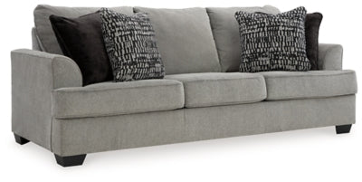 Sofa In Solid Ash Fabric