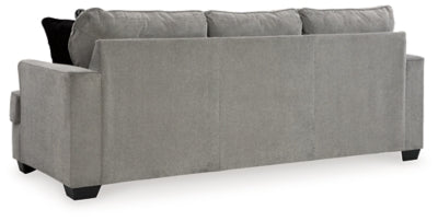 Sofa In Solid Ash Fabric