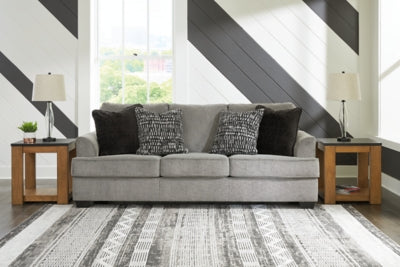 Sofa In Solid Ash Fabric