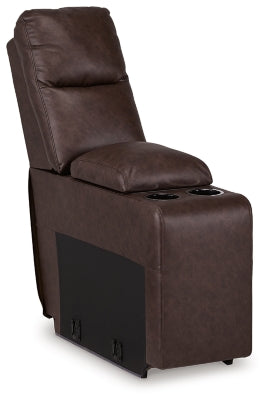 Console with Storage In Solid Walnut Fabric