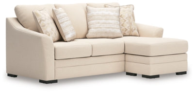 Sofa Chaise In Solid Jute Performance Fabric;Next-Gen Nuvella™;Fabric