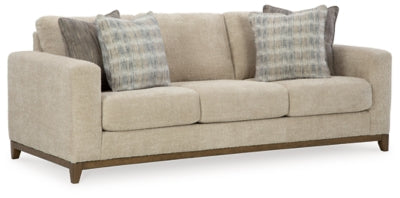Sofa In Solid Desert Fabric