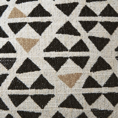 Sofa In Solid Onyx Fabric