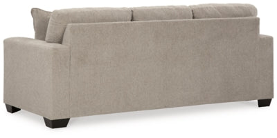 Sofa In Solid Parchment Fabric