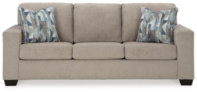 Sofa In Solid Parchment Fabric