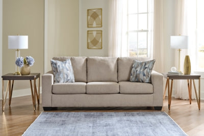 Sofa In Solid Parchment Fabric
