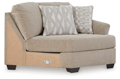 Right-Arm Facing Cuddler In Solid Cork Fabric