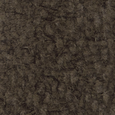 Ottoman In Solid Chocolate Fabric