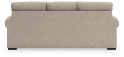 Sofa In Solid Heather Fabric