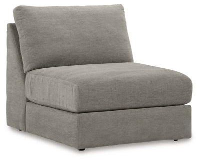 Armless Chair In Solid Ash Fabric