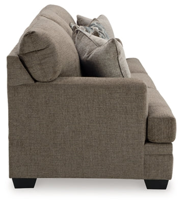 Queen Sofa Sleeper In Solid Nutmeg Fabric