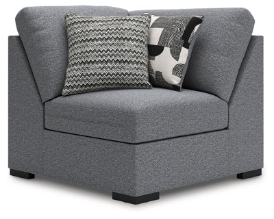 Wedge In Solid Salt and Pepper Fabric;Performance Fabric;Next-Gen Nuvella™