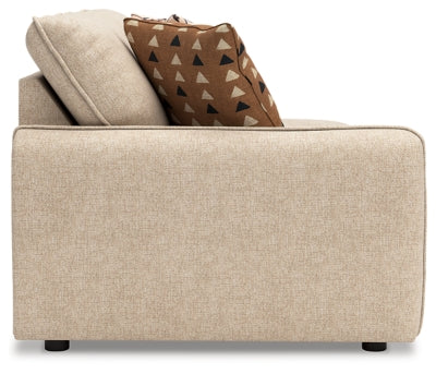 Left-Arm Facing Sofa In Solid Sand Fabric