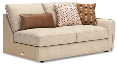 Right-Arm Facing Sofa In Solid Sand Fabric