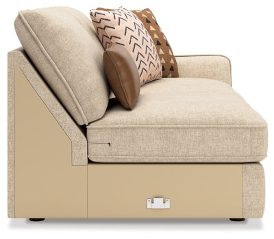Right-Arm Facing Sofa In Solid Sand Fabric