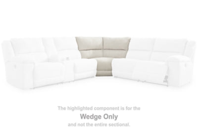 Wedge In Solid Linen Fabric