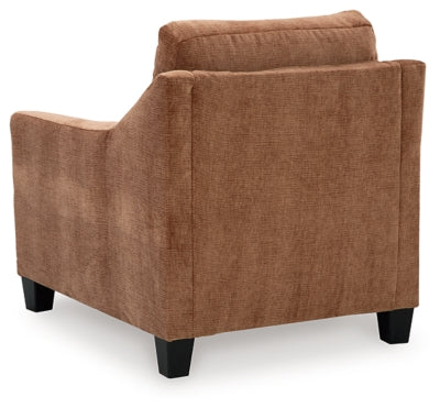 Chair In Solid Clay Fabric