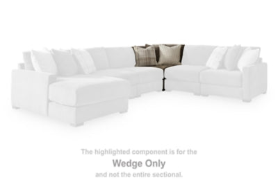 Wedge In Solid Coffee Fabric